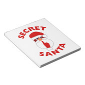 シークレットサンタ ノートパッド (アングル)