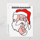 シークレットサンタSsshhhh!! シーズンポストカード (正面/裏面)