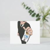 シークレットサービスエージェント体ガード ポストカード (スタンド正面)