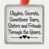 **シークレットシェアード**シスターORMANENT メタルオーナメント (正面)