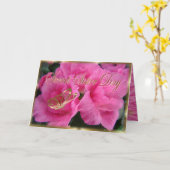 シークレットシスターの日2カスタマイズ- カード (黄色い花)