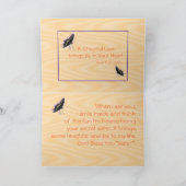 シークレットシスターカスタマイズ気持ち カード (内部)