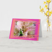 シークレットシスター誕生日カード カード (黄色い花)