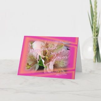シークレットシスター誕生日カード カード