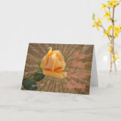 シークレットシスター – any大事な行事 カード (黄色い花)