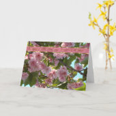 シークレットシスターBデーの言カスタマイズ語 カード (黄色い花)