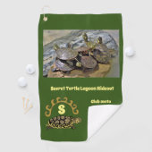 シークレットタートラグーンHideoutフォトモノグラム ゴルフタオル (インサイチュ)