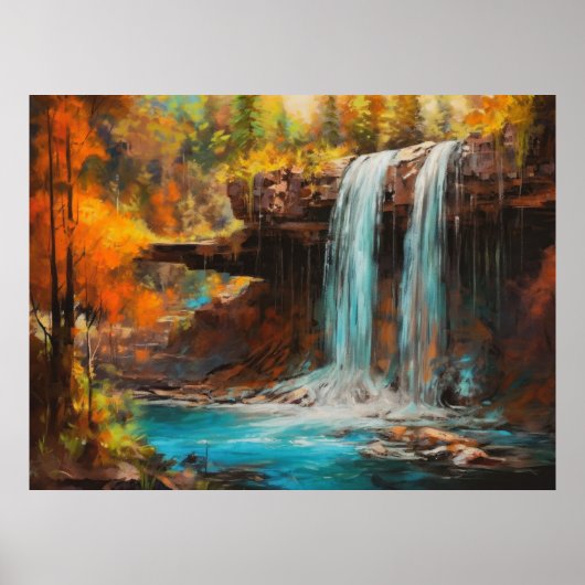 シークレットチリングプレイスイン秋ファインアート ポスター (正面)