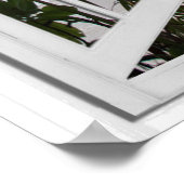 シークレットトロピカルビーチビューフェイクウィンドウ ポスター (角)