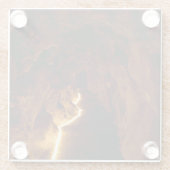 シークレットトンネル ガラスコースター (裏面)