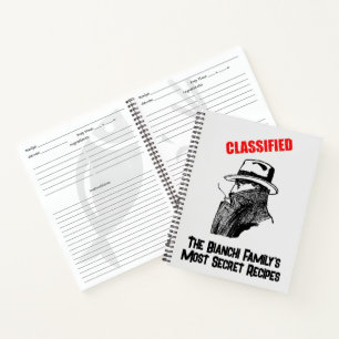 シークレットファミリーレシピノートブック ノートブック