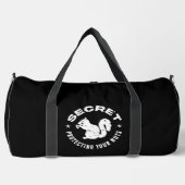 シークレットリス保護ルの木の実動揺して ダッフルバッグ (正面)