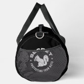 シークレットリス保護ルの木の実動揺して ダッフルバッグ (右)