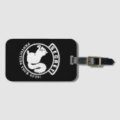 シークレットリス保護ルパッチのナッツ ラゲッジタグ (正面横)