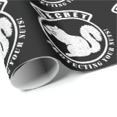 シークレットリス保護ルパッチのナッツ ラッピングペーパー (ロールコーナー)