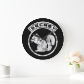 シークレットリス動揺して- – タイプ2 ラージ壁時計 (ホーム)