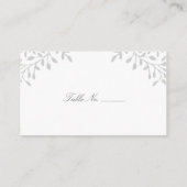 シークレット庭園の結婚式座席表100 pk プレイスカード (裏面)