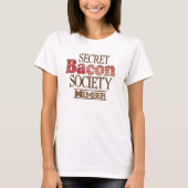 シークレット・ベーコン・ソサエティ会員 Tシャツ (正面)