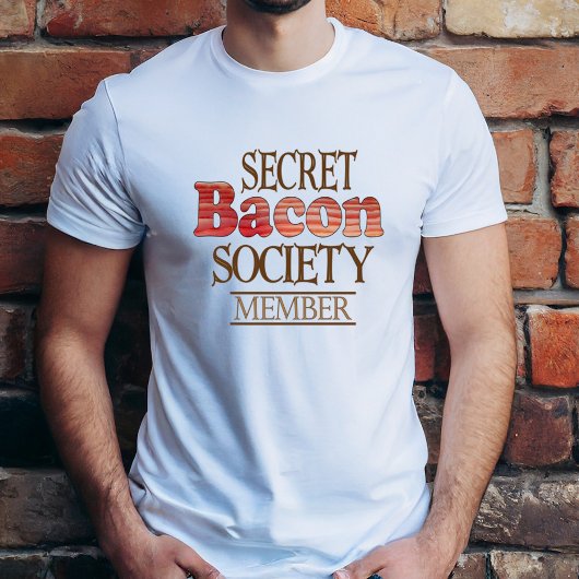 シークレット・ベーコン・ソサエティ会員 Tシャツ
