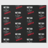 シークレッパーソナライズされたトエージェント ラッピングペーパー (フラット)