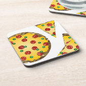 シークンピザ コースター (左側)