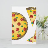 シークンピザ 便箋 (スタンド正面)