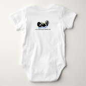 シークールオッタ – 保全 ベビーボディスーツ (裏面)