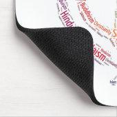 シーク教徒のkhandaの記号のユニークなデザイン マウスパッド (コーナー)