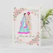 シーク結婚ズ対イラストレーション セーブザデート (スタンド正面)