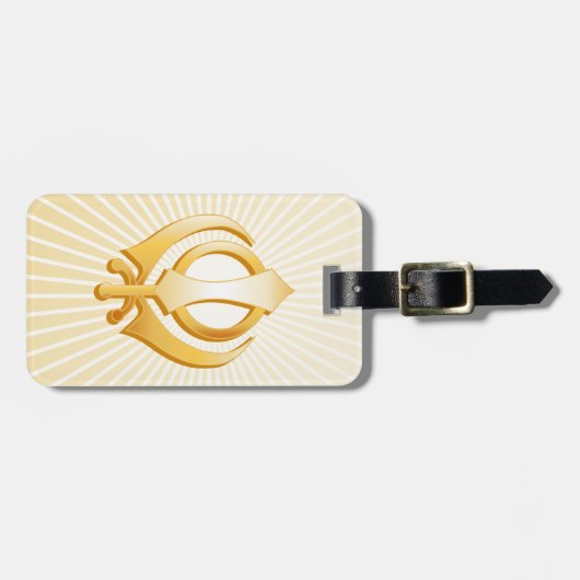 シーク記号 ラゲッジタグ (正面横)