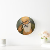 シーク語の芸術/記号 ラウンド壁時計 (ホーム)