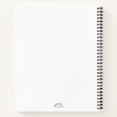 シーク魔法毎日Witch Catノート ノートブック (裏面)