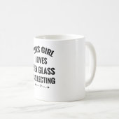 シーグラスが贈り物を集める|シーグラスコレクター コーヒーマグカップ (正面右)