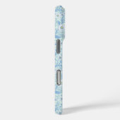 シーグラスに白と青のデイジー Case-Mate iPhoneケース (裏面 / 右)