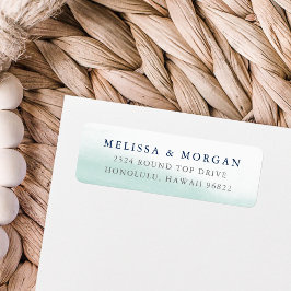 シーグラスタイドコースタルウォーター差出人住所 ラベル