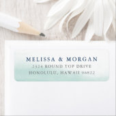 シーグラスタイドコースタルウォーター差出人住所 ラベル (インサイチュ)