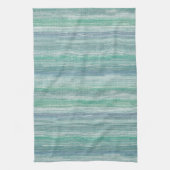 シーグラス型絵画キッチンタオル キッチンタオル (縦)