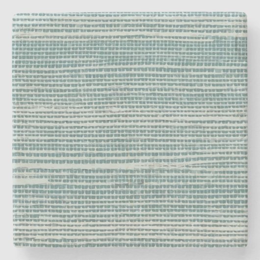 シーグラス水彩大理石コースター ストーンコースター (正面)