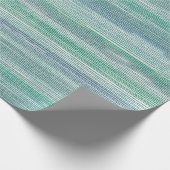 シーグラス沿岸パターン ラッピングペーパー (角)