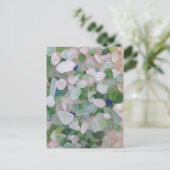 シーグラス海 ポストカード (スタンド正面)