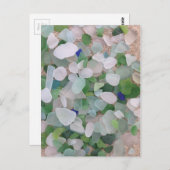 シーグラス海 ポストカード (正面/裏面)