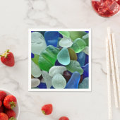 シーグラス紙ナプキン スタンダードカクテルナプキン (インサイチュ)