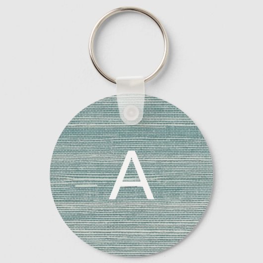 シーグラス絵を描のビーチテクスチャー模様 キーホルダー (正面)