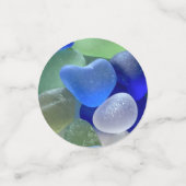 シーグラス テーブル コンフェッティ (スモール正面)