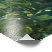 シーグラスI自然の上のカリブの水 フォトプリント (角)