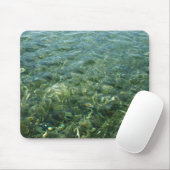 シーグラスI自然の上のカリブの水 マウスパッド (マウス)