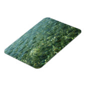 シーグラスI自然の上のカリブの水 マグネット (左側)