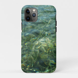 シーグラスI自然の上のカリブの水 iPhone 11 PROケース