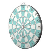 シーグリーンとホワイト ダーツボード (正面右)