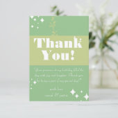 シーグリーンの誕生日カード サンキューカード (スタンド正面)